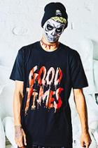 Boohoo Halloween Oversized 'good Times' Slogan T-shirt