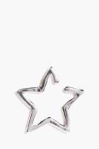 Boohoo Olivia Star Ear Cuff Silver