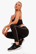 Boohoo Willow Fit Contrast Waistband Running Legging