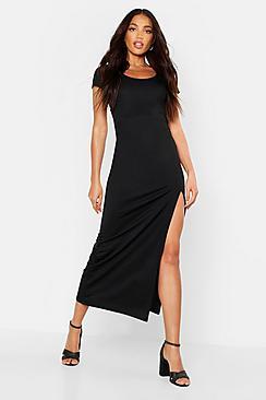 Boohoo Cap Sleeve Maxi Dress