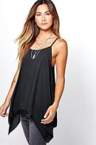Boohoo Megan Dip Side Swing Cami