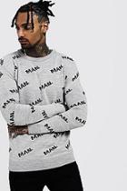 Boohoo Man Knitted Jumper