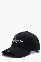 Boohoo Dope Embroidered Cap