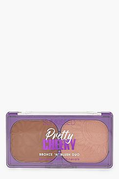 Boohoo Sunkissed Pretty Cheeky Bronze & Blush Duo