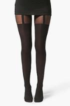 Boohoo Mock Suspender Tights