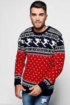 Boohoo Skiing Fairisle Christmas Jumper