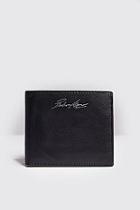 Boohoo Real Leather Foil Embossed Wallet