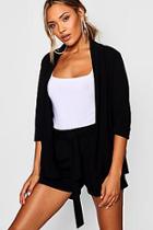 Boohoo Emma Woven Blazer & Shorts Co-ord