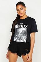Boohoo Beatles Abbey Road Licenced T-shirt