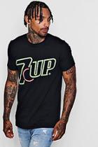 Boohoo 7up Neon Logo Mens T-shirt