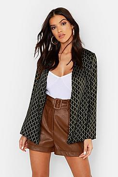 Boohoo Chain Print Kimono
