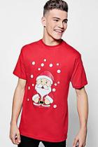 Boohoo Christmas Santa T-shirt