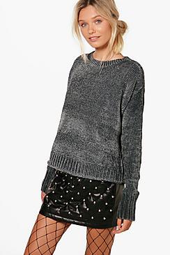 Boohoo Jennifer Chenille Jumper