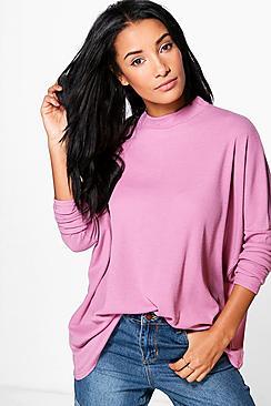 Boohoo Lily Oversized Rib Knit Jumper