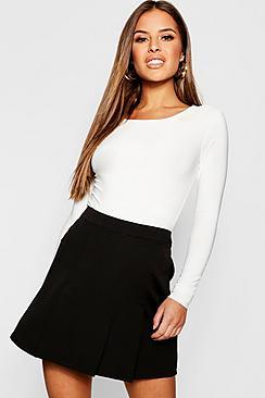 Boohoo Petite Pleated Tennis Skirt