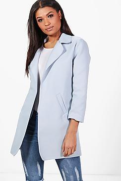 Boohoo Alison Collared Coat