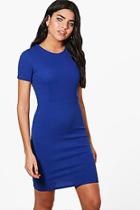 Boohoo Fitted Tailored Dress