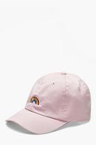 Boohoo Pride Rainbow Embroidered Cap