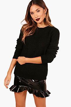 Boohoo Jasmine Oversized Soft Knit Jumper