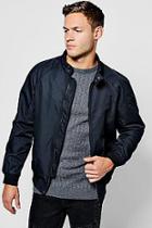 Boohoo Raglan Harrington Jacket