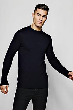 Boohoo Long Sleeve Turtle Neck Knitted Jumper