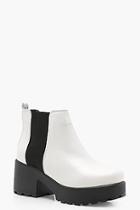 Boohoo Amy Pull On Chelsea Boots