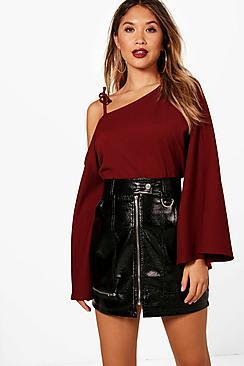 Boohoo Laura One Shoulder Top