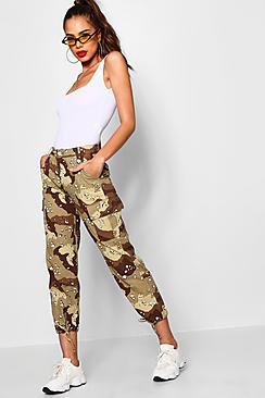 Boohoo Woven Cargo Utility Pocket Trouser