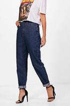 Boohoo Charlie Authentic Rigid Slim Fit Mom Jeans