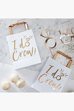 Boohoo I Do Crew Party Bags 5 Pack