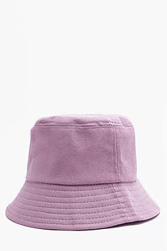 Boohoo Faux Suede Bucket Hat