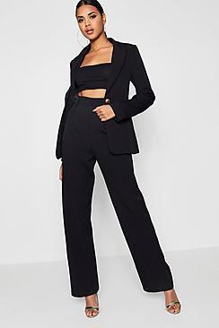 Boohoo Samantha Wide Leg Trouser
