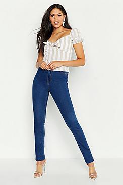 Boohoo Tall High Waisted Skinny Jean