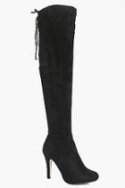 Boohoo Willow Stiletto Over The Knee Boot