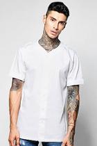 Boohoo Short Sleeve Baseball Shirt