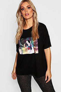 Boohoo Plus Disney Snow White T-shirt