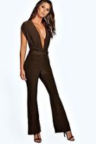 Boohoo Maria Multi Way Slinky Jumpsuit