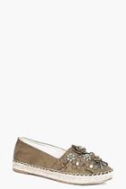 Boohoo Lucy Floral Embellished Detail Espadrille