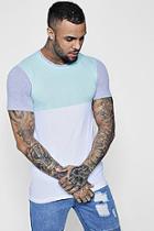 Boohoo Colour Block Muscle Fit T-shirt