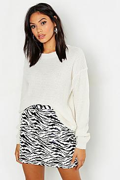 Boohoo Tall Crew Neck Jumper