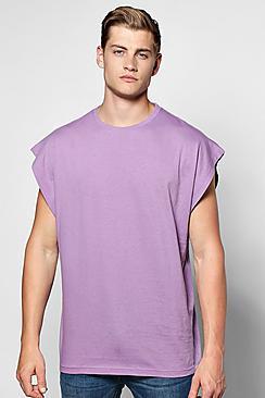 Boohoo Oversized Boxy Fit Drop Arm Hole Vest