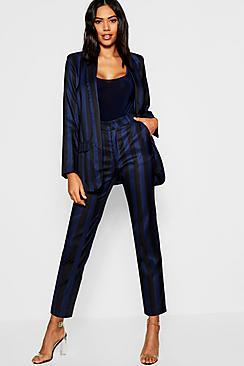 Boohoo Woven Stripe Trouser