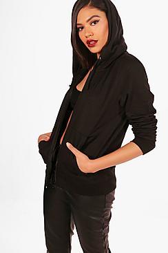 Boohoo Beth Zip Through Hoody