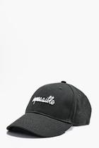 Boohoo Impossible Embroidered Cap