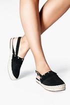 Boohoo Alice Fringe Sling Back Espadrille