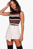 Boohoo Dianna Sleeveless Knitted Top