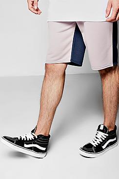 Boohoo Half And Half Mid Length Shorts