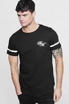 Boohoo Longline Man Reflective Print T-shirt