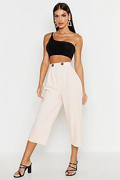 Boohoo Button Detail Culotte