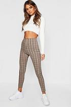 Boohoo Checked Tailored Trouser